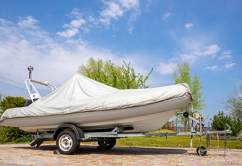 High tenacity fabric for boat cover.