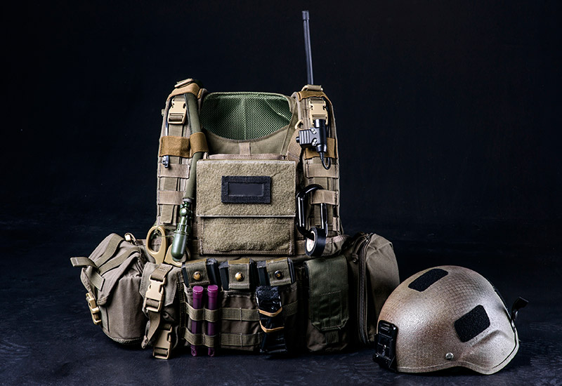 Ballistic Protection Fabric and Bulletproof Vests.