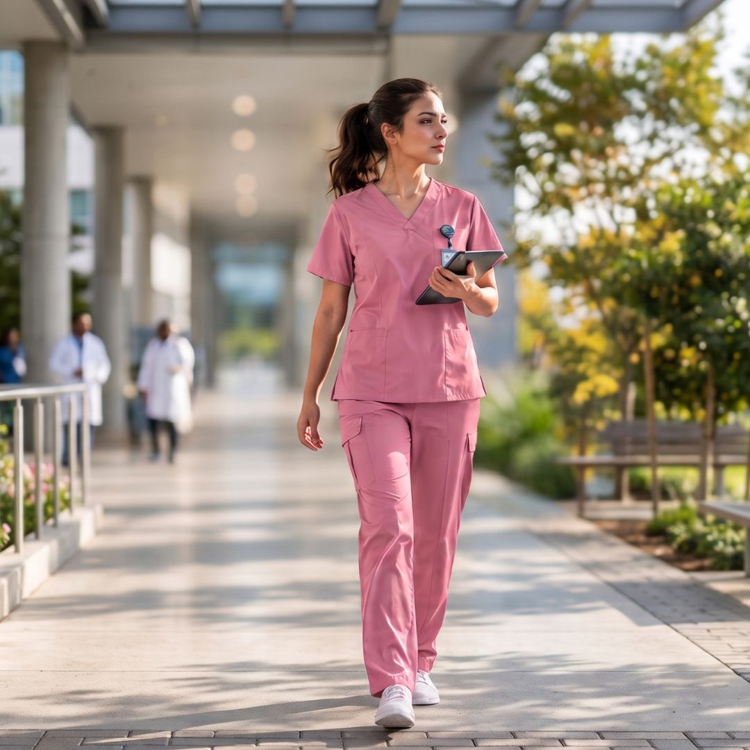 Características de permeabilidad al aire y comodidad del tejido de uniforme médico
