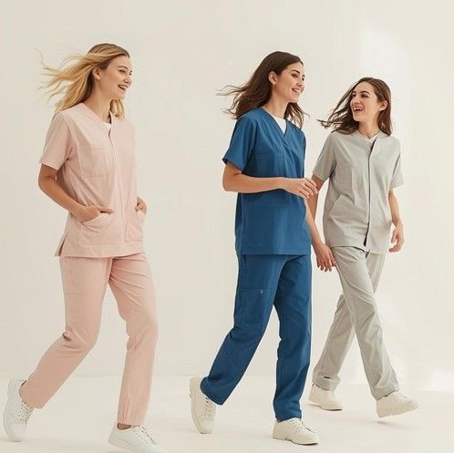 EggCellenTex bequeme und funktionale Arbeitskleidung Scrubs