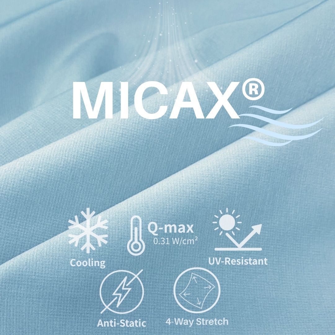 Tejido Micax que enfría y absorbe la humedad